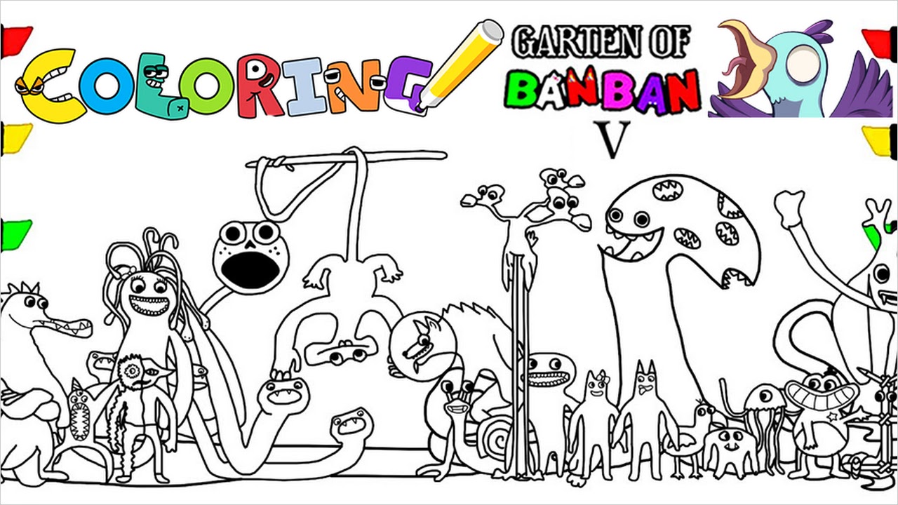 Garten Of Banban 5 Coloring - Latest version for Android - Download APK