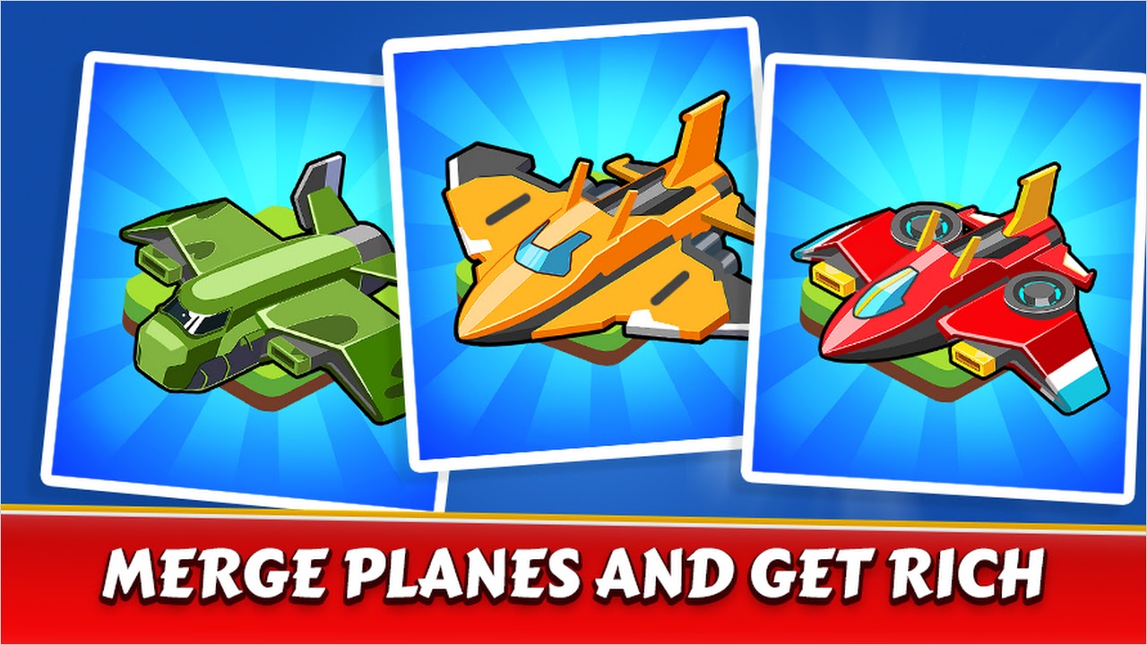 Merge Planes Idle Plane Old APK 1.3.23(1323): Enjoy smoother gameplay and  fewer crashes!