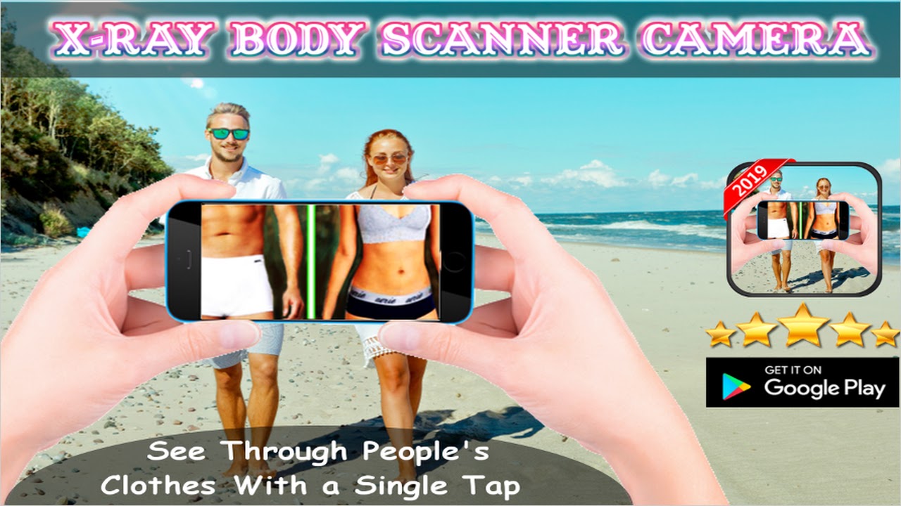 Body Scanner Real X-Ray Camera - Cloth Free Prank