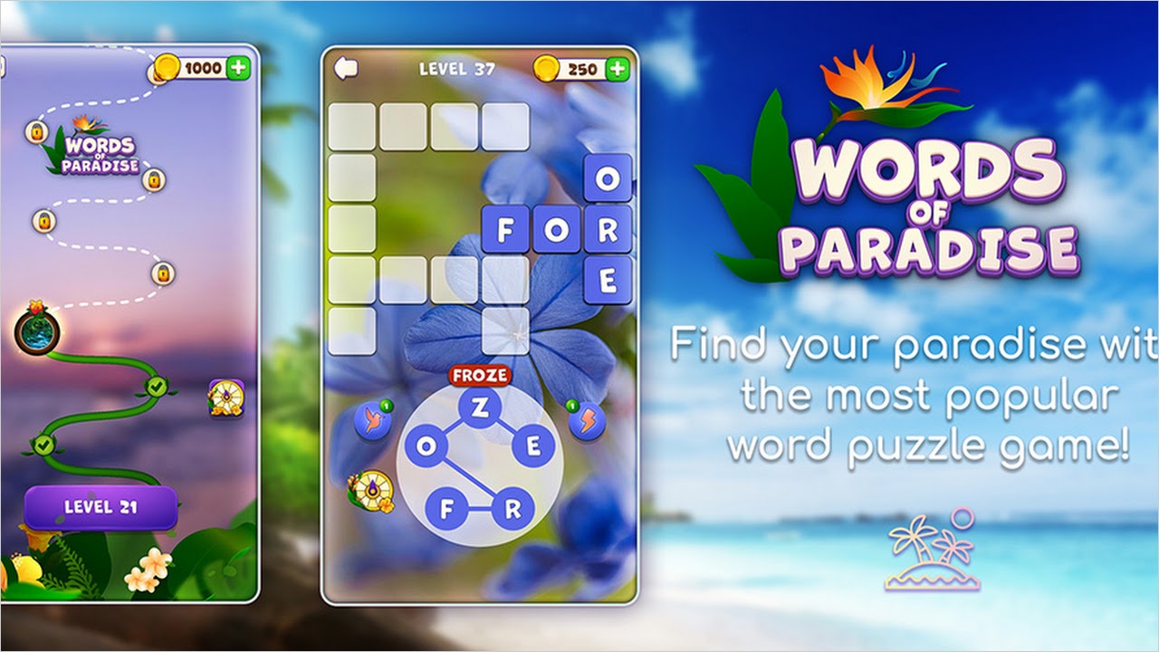 Words Of Paradise (Soft Towel Games) APK - Скачать - свободно