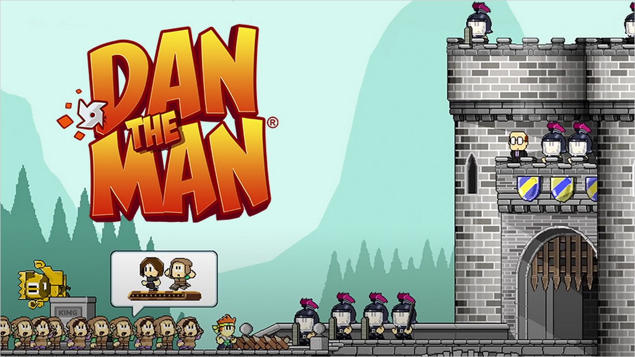 Dan The Man - Пиксельные игры (Halfbrick Studios) APK - Скачать - свободно