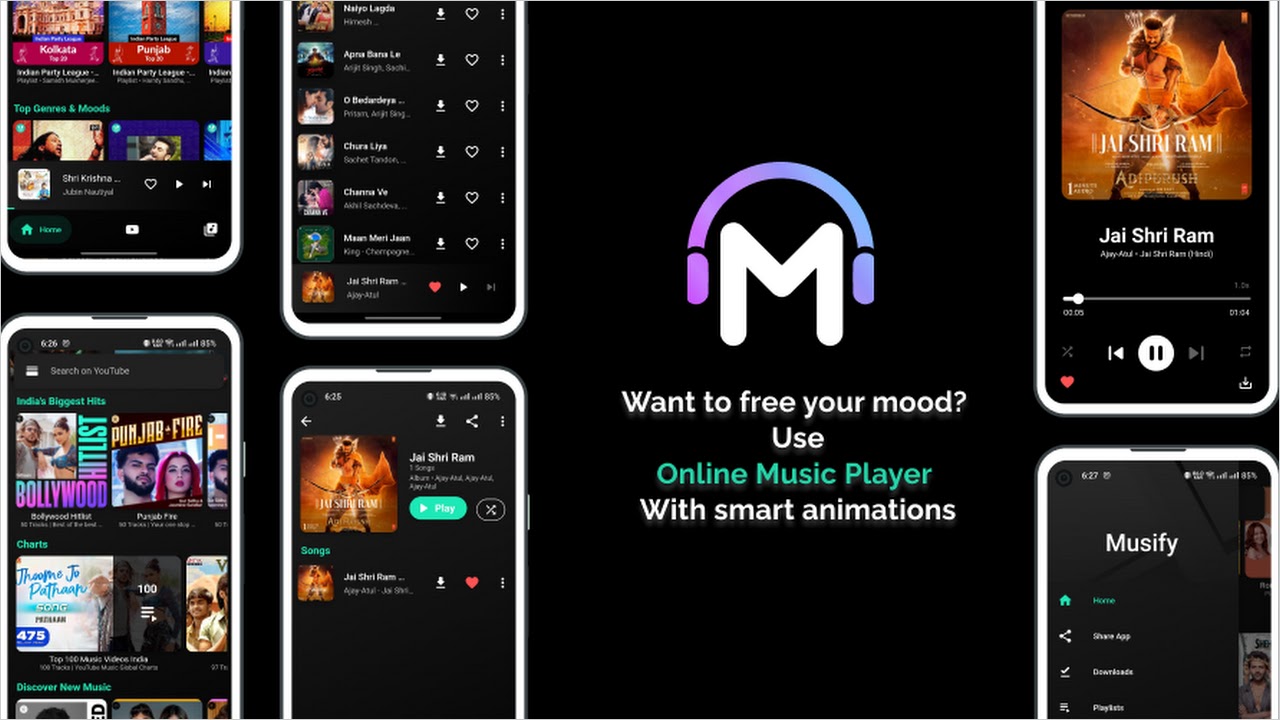Musify - Online Music Player (imcoder) APK for Android - Free Download