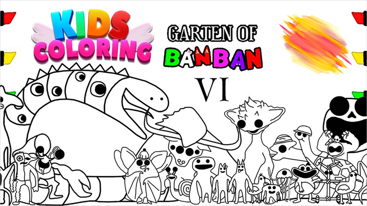 Download do APK de Garden Of Ban Ban Coloring para Android