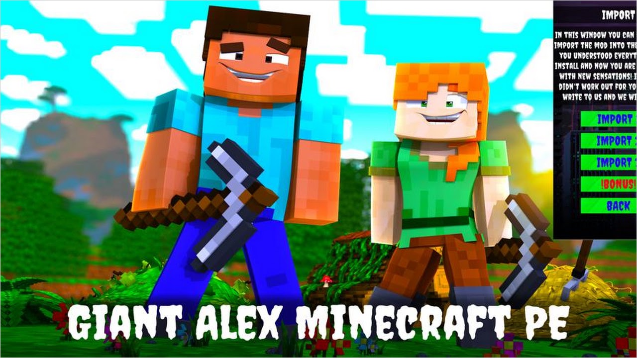 Giant Alex Mod For Minecraft (Connected Mods) APK for Android - Free  Download