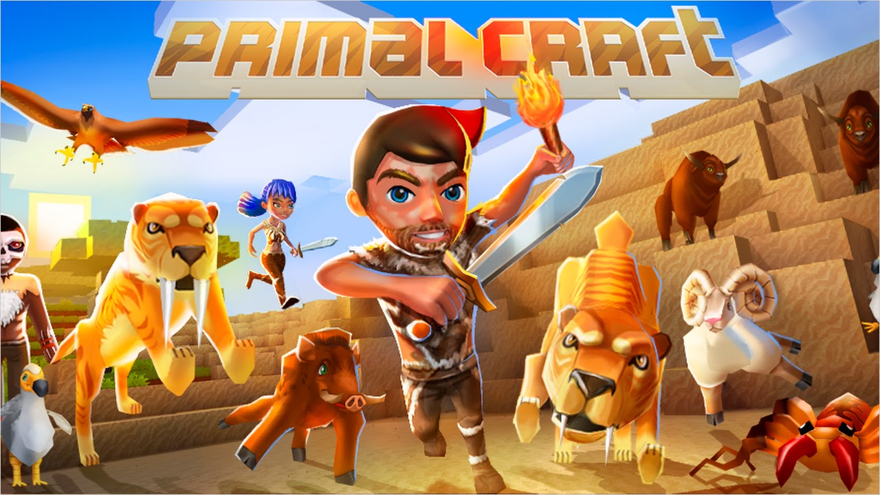 PrimalCraft: Cubes Craft & Survive (Tellurion Mobile) APK - Скачать -  свободно