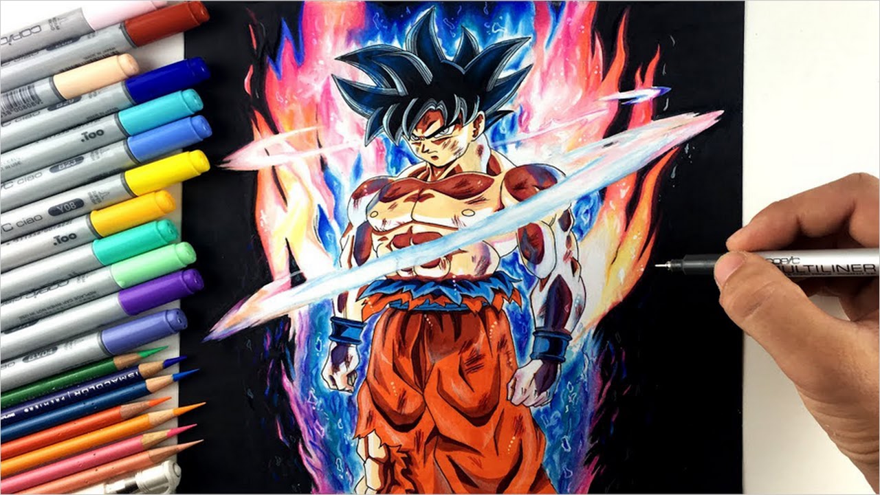 How to draw Goku Ultra Instinct - Latest version for Android - Download APK