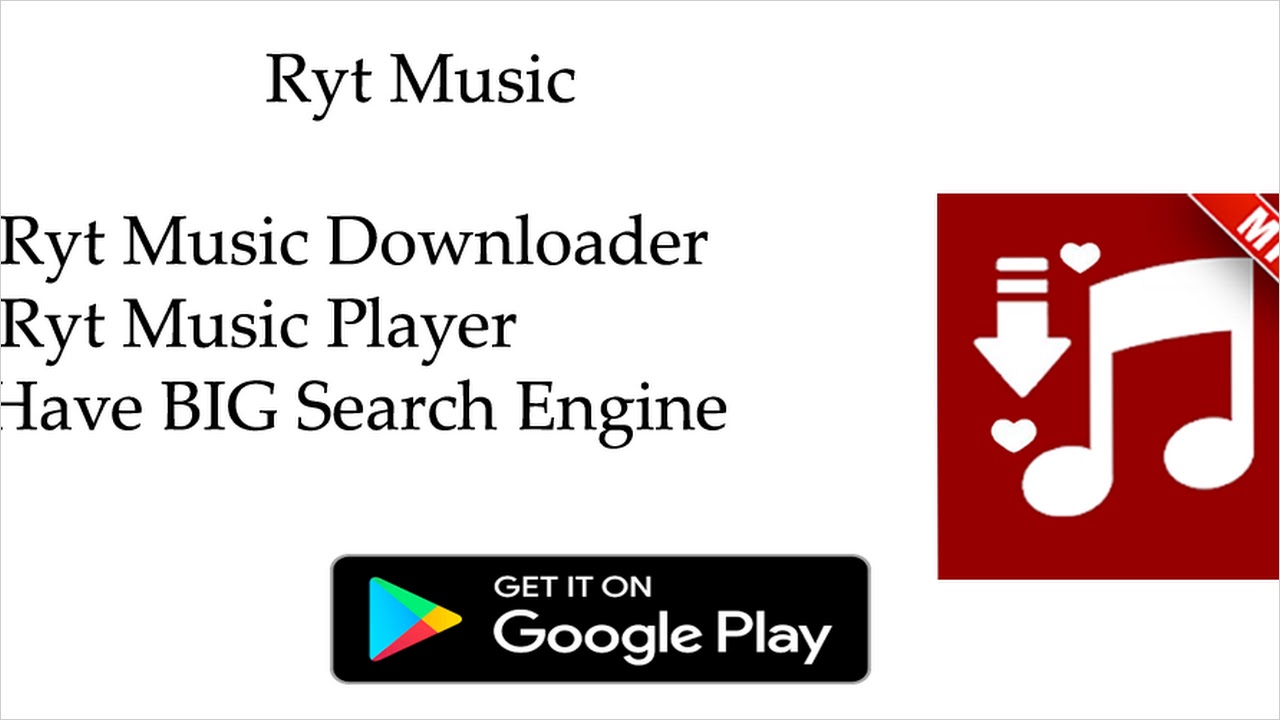 RYT - Baixar musica – Apps no Google Play