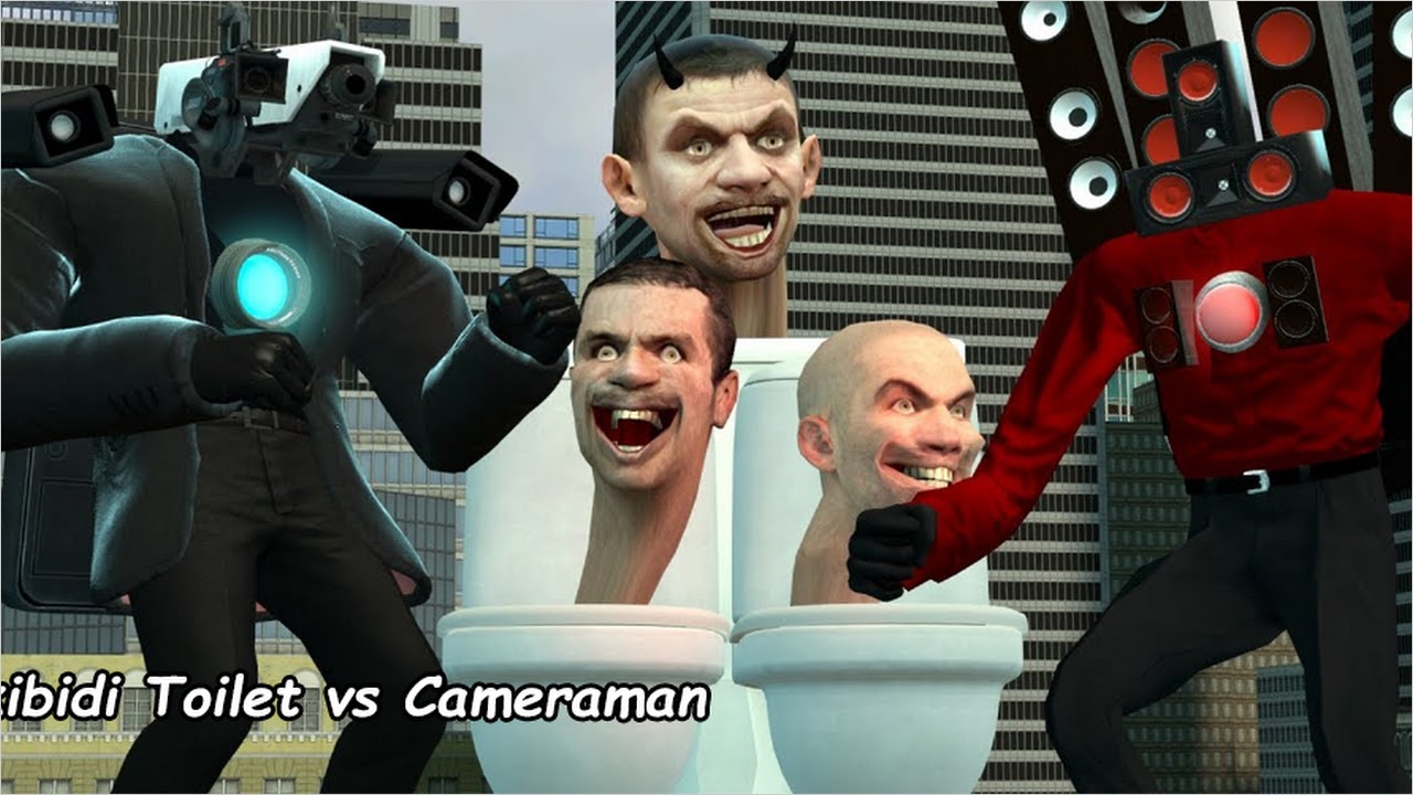 Defenda a Cidade dos SKIBIDI TOILET vs CAMERAMAN no Roblox - Games 