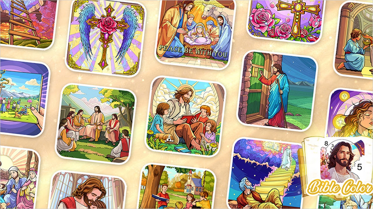 Bible Coloring Pintar Número APK (Download Grátis) - Android Jogo