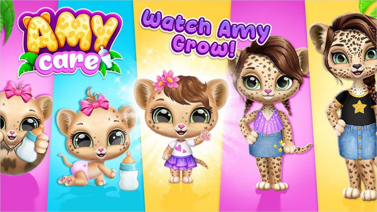 Amy Care — мой детеныш леопард (TutoTOONS) APK - Скачать - свободно