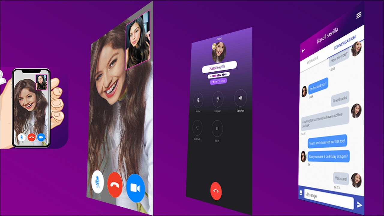 Karol Sevilla Fake Call Video Prank Real (Nasitech Inc.) APK - Descargar -  gratis