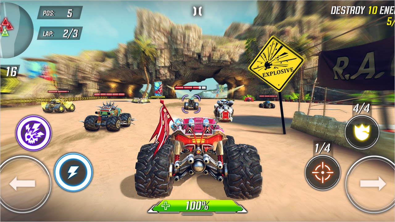 RACE: Rocket Arena Car Extreme (SMOKOKO LTD) APK - Скачать - свободно