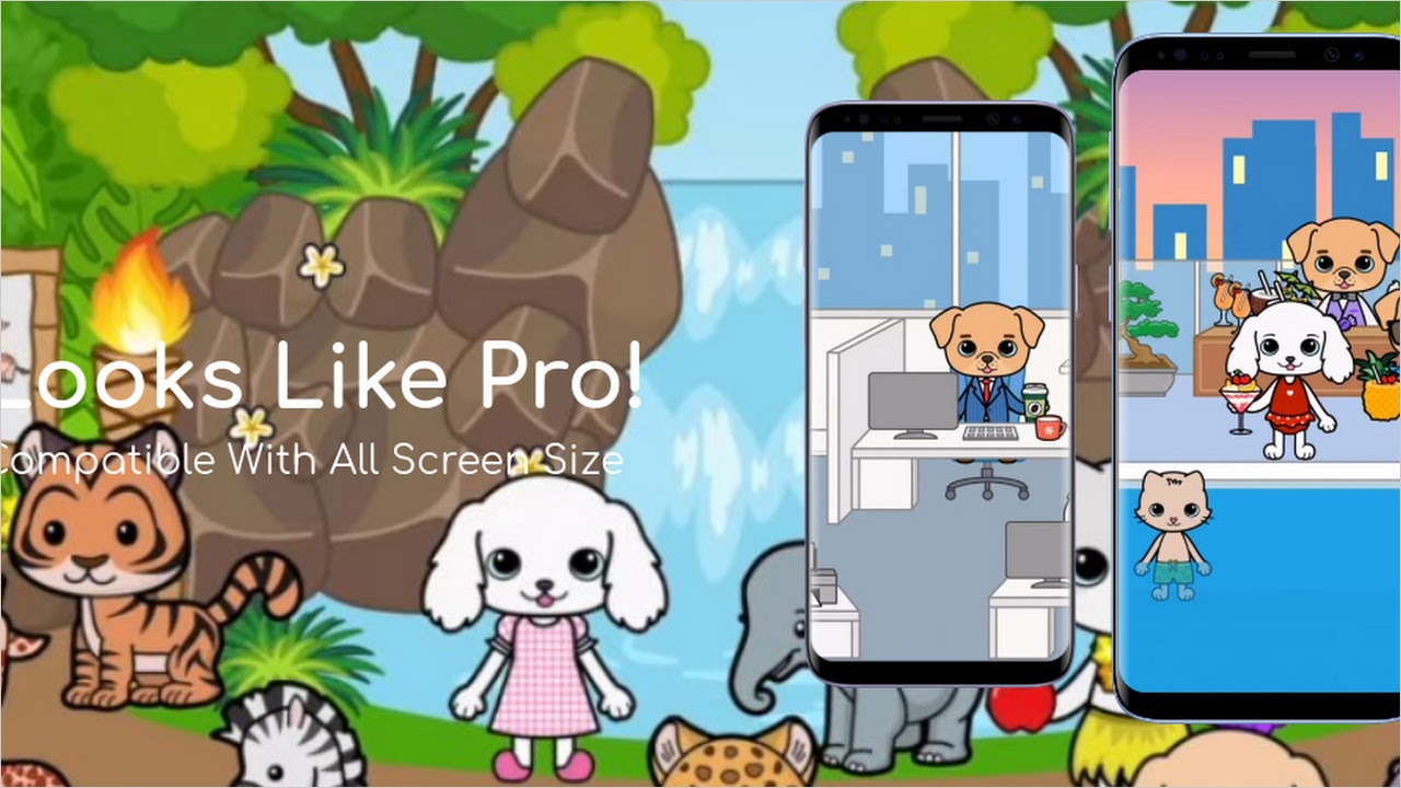 Yasa Pets Town Vacation (PICTARTLE) APK - Скачать - свободно