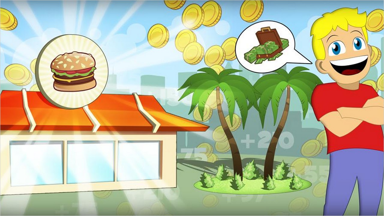 دانلود بازی Burger Clicker 🍔 Idle Money Billionaire Business برای اندروید