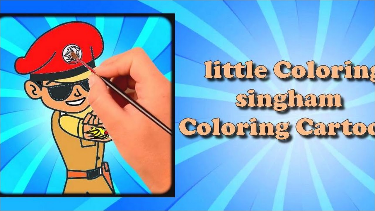 How to draw little singham desh ka sipahi step by step easy #Littlesingham  drawing | cartoon drawing - YouTube