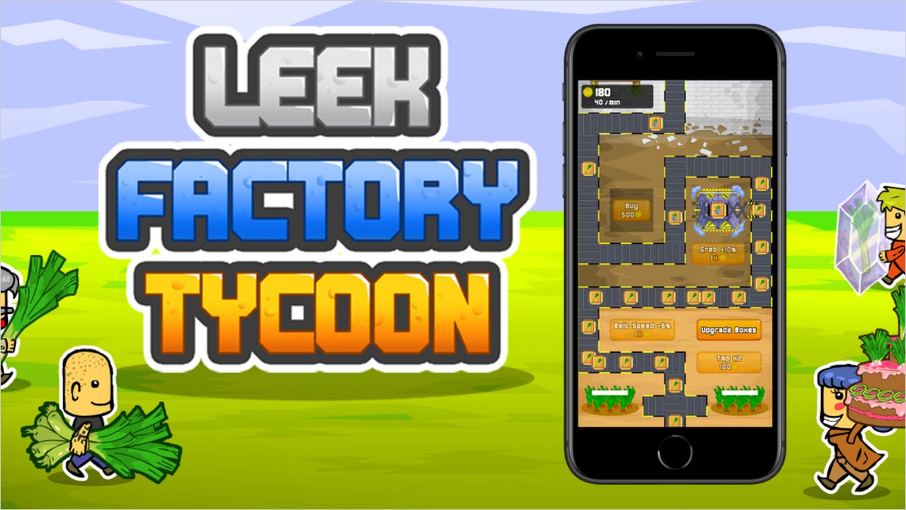 Leek Factory Tycoon: Idle (Leek & Ribs Games) APK - Скачать - свободно