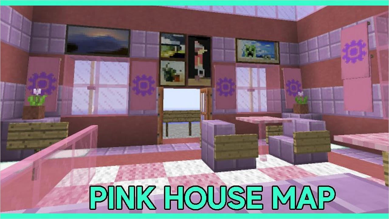 Download do APK de Casa rosa no Minecraft PE para Android