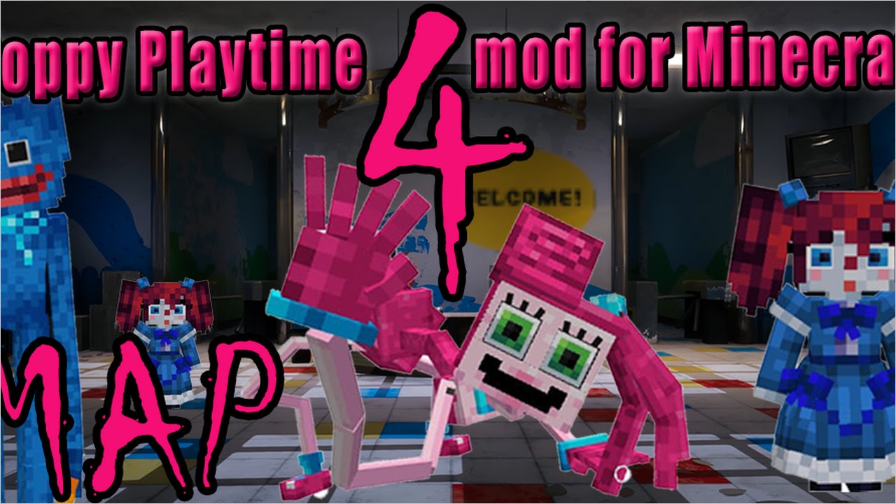 Poppy Playtime Chapter 1 And 2 Map - Mods for Minecraft