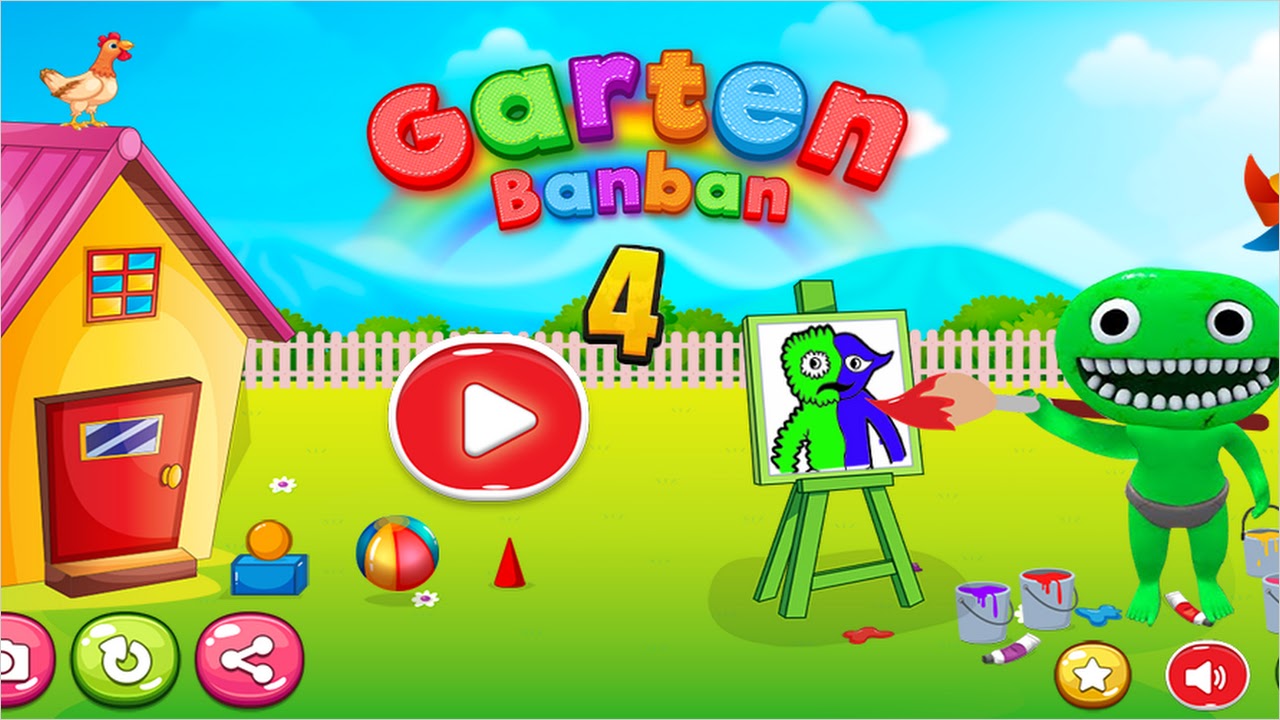 Faça download do Garten Of BanBan 4 Coloring APK v6.0 para Android