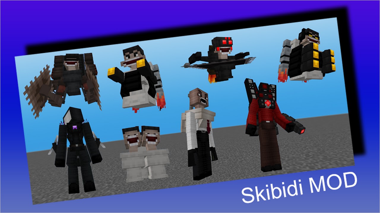 Old Mod Skibidi Toilet Minecraft APK Downloads