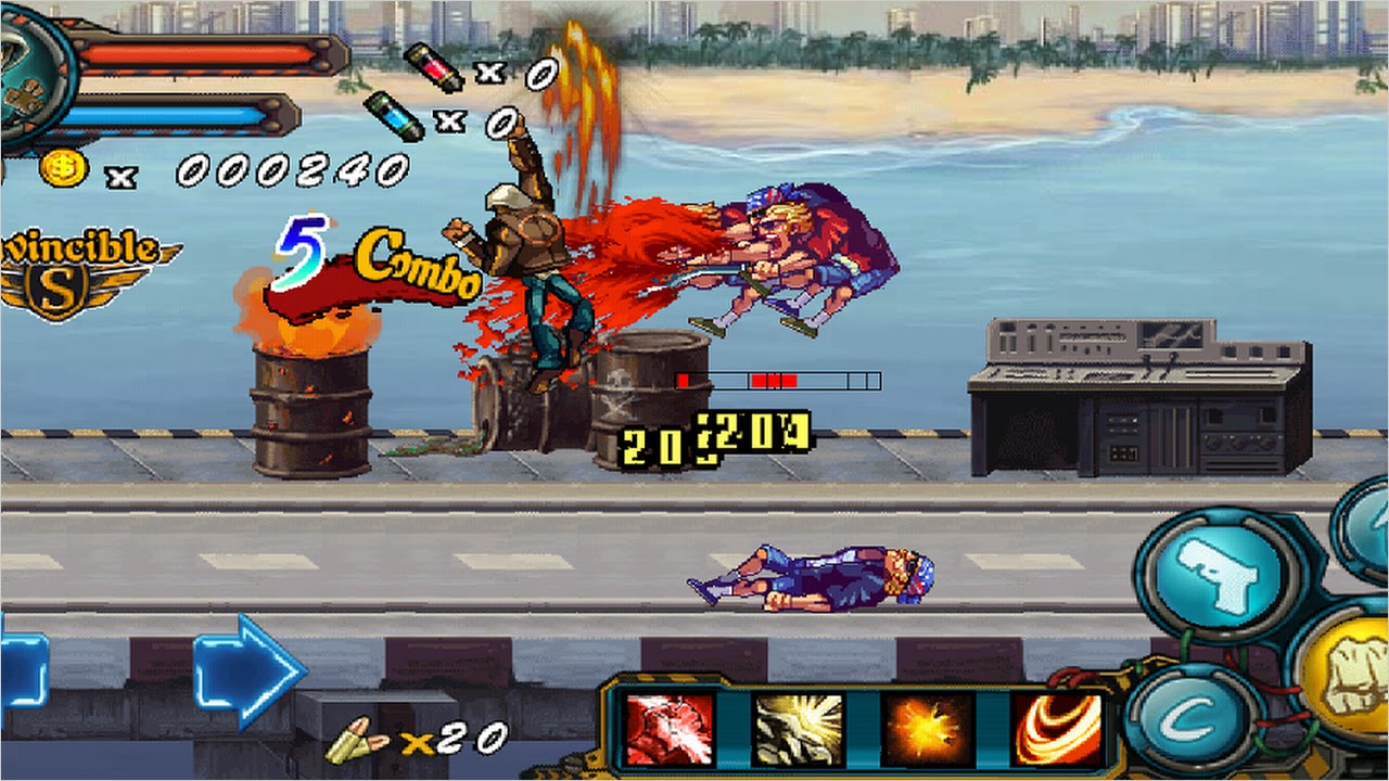 Rambo Combat : Warrior Of The Street I (GAME ACTION FREE - GAME KOOL NEW)  APK - Скачать - свободно