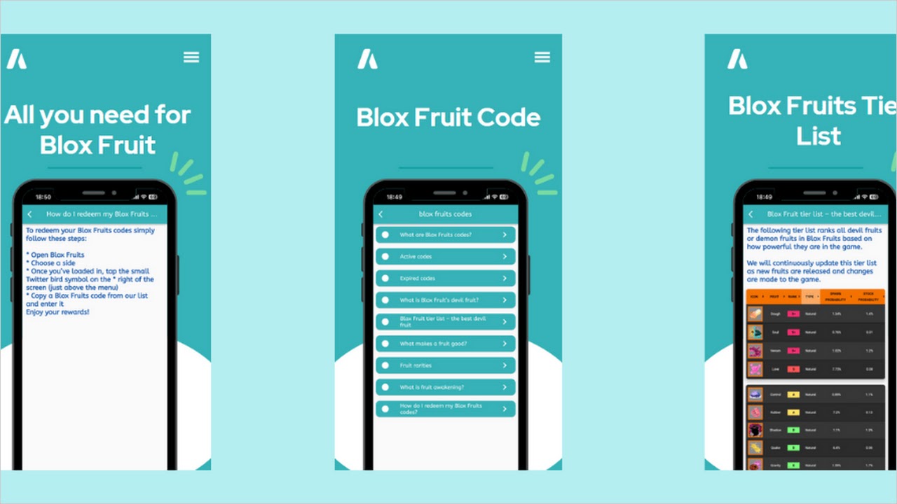 Blox Fruit Code (Abdullahm12) APK - Scaricare - gratuito