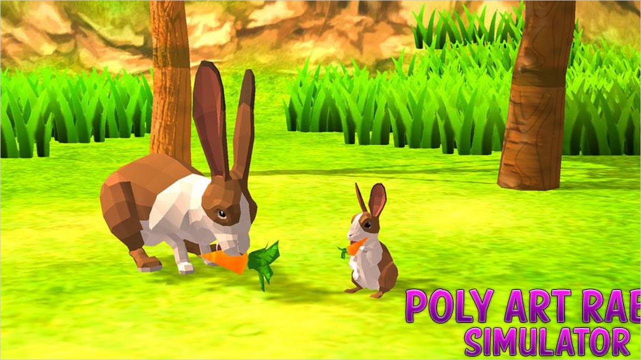 Rabbit Family Simulator: Poly Art Jungle (Galaxy Nation Games) APK -  Скачать - свободно