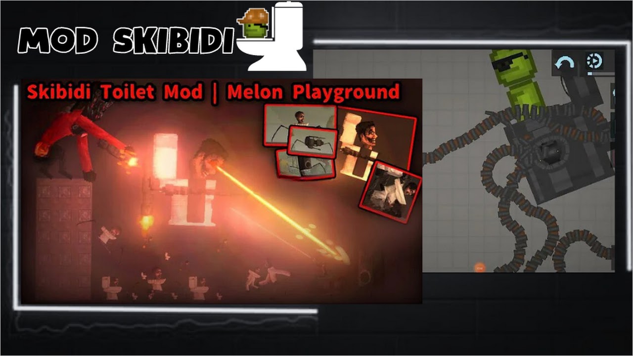 Skibidi Toilet Melon Mod (Gerimis Media) APK for Android - Free