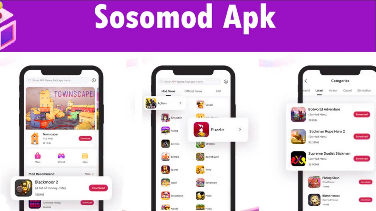 Mod for Android Games (sosomodcom) - Profile